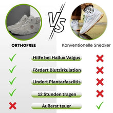 Lade das Bild in den Galerie-Viewer, OrthoFree - ergonomischer, schmerzlindernder & wasserdichter Barfußschuh