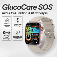 Lade das Bild in den Galerie-Viewer, GlucoCare SOS - mit SOS-Funktion inkl. Sturzerkennung & zertifizierte Blutzuckermessung (2026) - Original