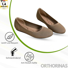 Lade das Bild in den Galerie-Viewer, Orthorinas - ergonomische schmerzlindernde Ballerinas