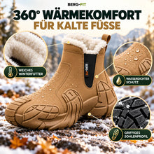Lade das Bild in den Galerie-Viewer, ThermoBoots – wasserdichte, warm gefütterte Winterstiefel | Leicht, rutschfest & Schmerzlindernd