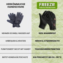 Lade das Bild in den Galerie-Viewer, FREEZR Thermo Handschuh - perfekt für jedes Abenteuer