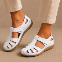 Lade das Bild in den Galerie-Viewer, BellaVita Komfort-Sandale aus Leder — Bequeme Sandalen | Ergonomische Unterstützung