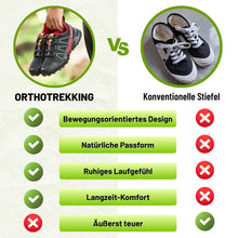 Lade das Bild in den Galerie-Viewer, OrthoTrekking – ergonomischer, rutschfester, wasserdichter Trekking- und Wanderschuh