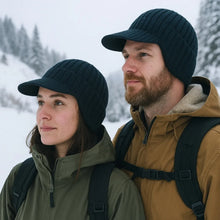 Lade das Bild in den Galerie-Viewer, Fjordwarm – Skandinavische Wintermütze mit Ohrenschutz (Unisex-Einheitsgröße) | 1-€ Aktion
