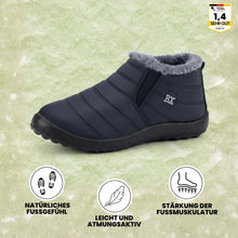 Lade das Bild in den Galerie-Viewer, Fusswohl - ergonomische & rutschfeste Komfort-Winterstiefel