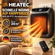 Lade das Bild in den Galerie-Viewer, HEATEC - energiesparende tragbare Komfortheizung mit hoher Heizleistung & Sicherheitssystem ohne Installation | Bis 20 m²