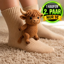 Lade das Bild in den Galerie-Viewer, HUGGY Socken – Nie mehr kalte Füße nur noch HUGGY - Einheitsgröße-Unisex | 1-€ Aktion