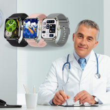 Lade das Bild in den Galerie-Viewer, Healthmed Gesundheits-Smartwatch - zur Überwachung von Blutzucker