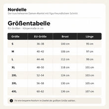 Lade das Bild in den Galerie-Viewer, Nordelle – der kuschelwarme Damen-Mantel