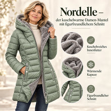 Lade das Bild in den Galerie-Viewer, Nordelle – der kuschelwarme Damen-Mantel