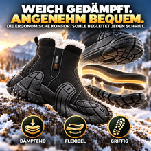 Lade das Bild in den Galerie-Viewer, ThermoBoots – wasserdichte, warm gefütterte Winterstiefel | Leicht, rutschfest & Schmerzlindernd