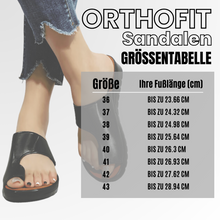 Lade das Bild in den Galerie-Viewer, Orthofit - ergonomische schmerzlindernde Sandalen