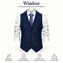 Lade das Bild in den Galerie-Viewer, Windsor FormFit – formende Komfortweste für Herren | Elegant & ultrabequem