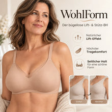 Lade das Bild in den Galerie-Viewer, WohlForm - Der bügellose 4-Zonen-Push Up-BH für bessere Haltung