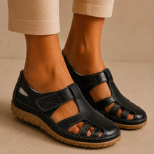 Lade das Bild in den Galerie-Viewer, BellaVita Komfort-Sandale aus Leder — Bequeme Sandalen | Ergonomische Unterstützung