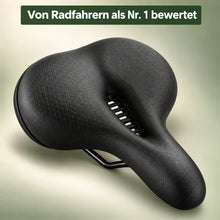Lade das Bild in den Galerie-Viewer, OrthoRide – ergonomischer Fahrradsattel mit Druckentlastungskanal | gegen Taubheit, Sitz- und Steißbeinschmerzen