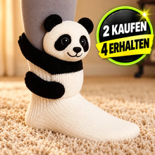 Lade das Bild in den Galerie-Viewer, HUGGY Socken – Nie mehr kalte Füße nur noch HUGGY - Einheitsgröße-Unisex | Handgefertigt