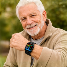 Lade das Bild in den Galerie-Viewer, GlucoCare SOS – Smartwatch zur Unterstützung bei Schmerzen mit SOS & Sturzerkennung (2026)
