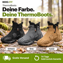 Lade das Bild in den Galerie-Viewer, ThermoBoots – Wasserdichte Allwetter-Ganzjahresstiefel | Rutschfest & Schmerzlindernd | 1-€ Aktion