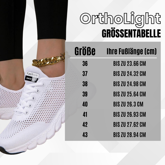 OrthoLight - ultraleichte & ergonomische Schmerzlinderungs-Schuhe für maximalen Komfort