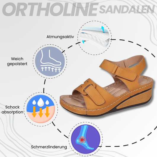 OrthoLine - orthopädische schmerzlindernde Sandalen
