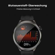 Lade das Bild in den Galerie-Viewer, VitalSense Pro X - Gesundheits-Smartwatch mit Lederarmband (2026) - Sonderaktion 1+1 Gratis
