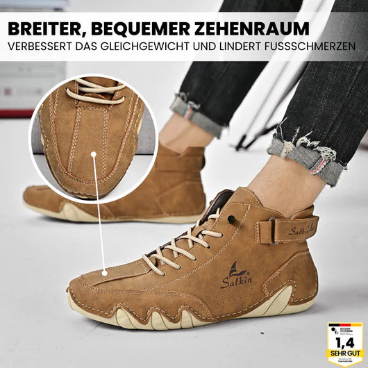 Alpaka - orthopädische, wasserdichte & rutschfeste Leder-Barfußschuhe