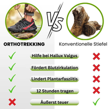 Lade das Bild in den Galerie-Viewer, OrthoTrekking– Ergonomische Trekking u.-Wanderschuhe für Entlastung bei Rückenschmerzen &amp; Gelenkproblemen
