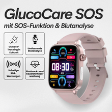 Lade das Bild in den Galerie-Viewer, GlucoCare SOS - mit SOS-Funktion inkl. Sturzerkennung &amp; zertifizierte Blutzuckermessung (2026) - Original

