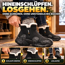 Lade das Bild in den Galerie-Viewer, ThermoBoots – wasserdichte, warm gefütterte Winterstiefel | Leicht, rutschfest &amp; Schmerzlindernd
