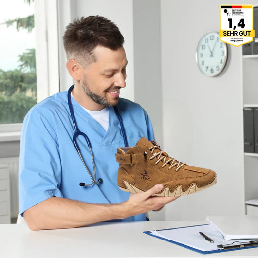 Alpaka - orthopädische, wasserdichte & rutschfeste Leder-Barfußschuhe