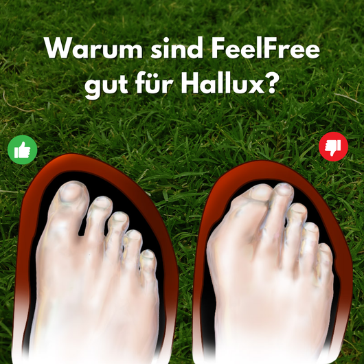 FeelFree – ergonomische & schmerzlindernde Hallux Valgus Barfußschuhe