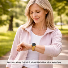 Lade das Bild in den Galerie-Viewer, LunaCare Vital- elegante Gesundheitsuhr für das Wohlbefinden von Frauen
