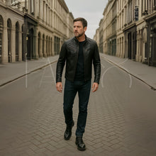 Lade das Bild in den Galerie-Viewer, Falco - Hochwertige Lederjacke
