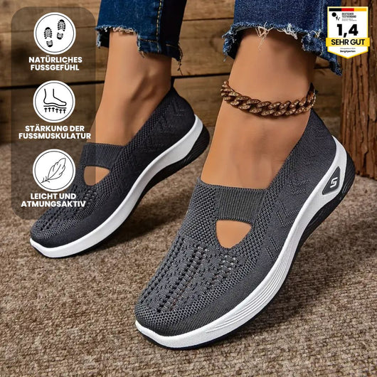 OrthoSun Herbst - Ergonomische & rutschfeste Schuhe zur Schmerzlinderung für Damen