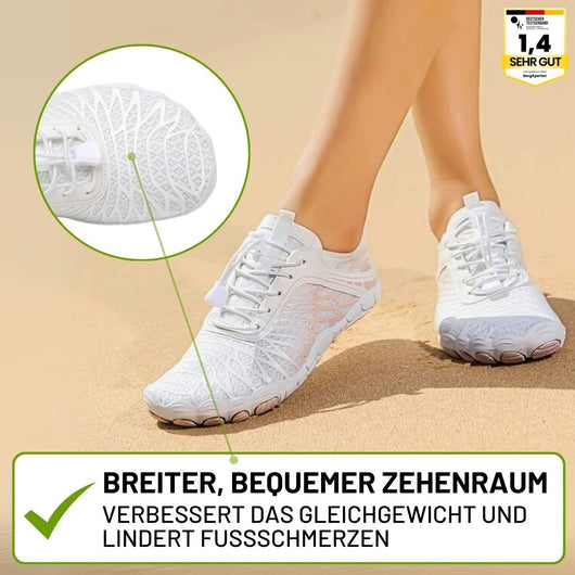 FloraX Pro - ergonomische, schmerzlindernde & wasserdichte Barfußschuhe