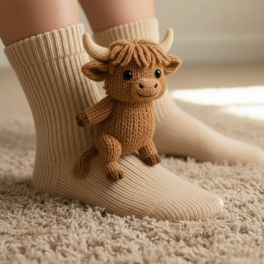 HUGGY Socken – Nie mehr kalte Füße & purer Komfort - Einheitsgröße-Unisex