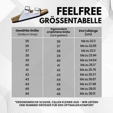Lade das Bild in den Galerie-Viewer, FeelFree - ergonomischen &amp; rutschfeste Kork-Sandalen
