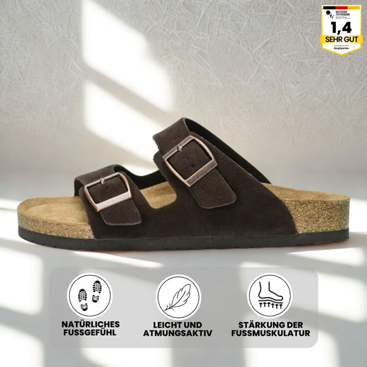 FeelFree - ergonomischen & rutschfeste Kork-Sandalen