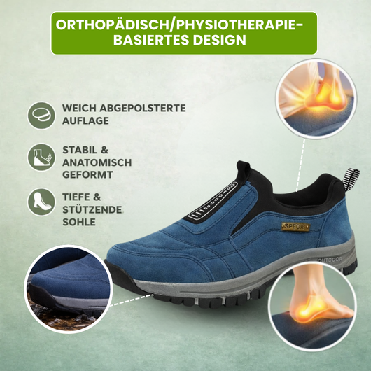 FeelFree Ergo - Orthopädischer, rutschfester & wasserdichter Schmerzlinderungs - Schuh Unisex