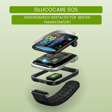 Lade das Bild in den Galerie-Viewer, GlucoCare SOS – Smartwatch mit SOS &amp; Sturzerkennung inkl. Zuckerwerte immer im Blick