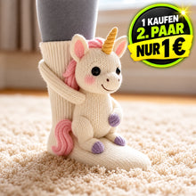 Lade das Bild in den Galerie-Viewer, HUGGY Socken – Nie mehr kalte Füße nur noch HUGGY - Einheitsgröße-Unisex | 1-€ Aktion
