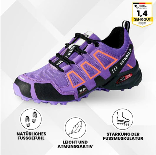 OrthoTrekking– Ergonomische Trekking u.-Wanderschuhe für Entlastung bei Rückenschmerzen & Gelenkproblemen