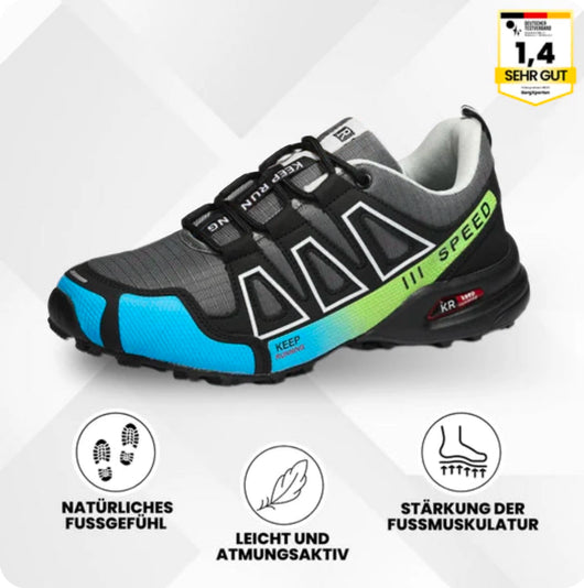 OrthoTrekking– Ergonomische Trekking u.-Wanderschuhe für Entlastung bei Rückenschmerzen & Gelenkproblemen
