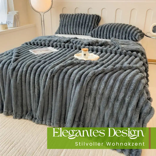 Kuschelwunder Deluxe – Extra Große Premium-Fleece-Decke