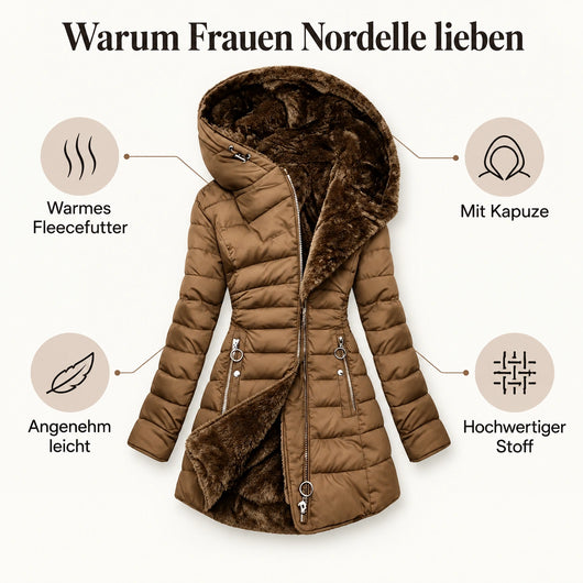 Nordelle – der kuschelwarme Damen-Mantel