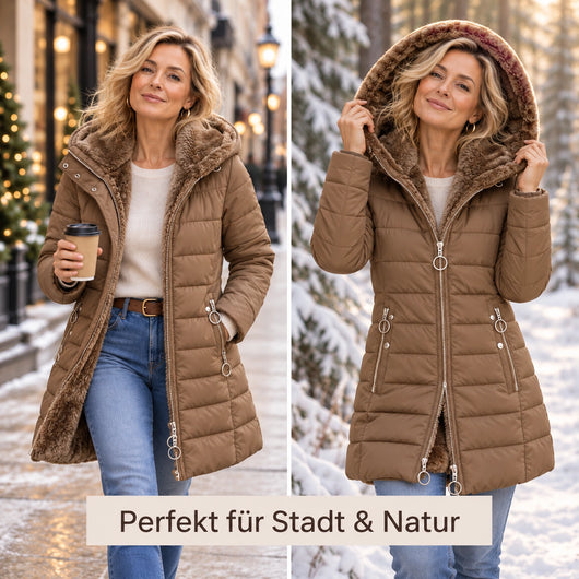 Nordelle – der kuschelwarme Damen-Mantel