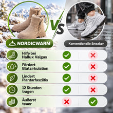 Lade das Bild in den Galerie-Viewer, NordicWarm - ergonomische, wasserdichte &amp; rutschfeste Schuhe für Herbst &amp; Winter zur Schmerzlinderung | 1-€ Aktion
