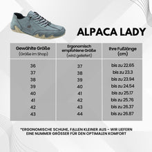 Lade das Bild in den Galerie-Viewer, Alpaca Lady - ergonomischer, schmerzlindernder &amp; wasserdichter Barfußschuh
