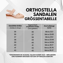 Lade das Bild in den Galerie-Viewer, OrthoStella - ergonomische &amp; rutschfeste Sandalen zur Schmerzlinderung
